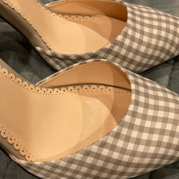 Madison by Shoedazzle beige plaid stiletto 9 - Picture 5 of 13